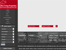 Tablet Screenshot of nhatrangproperties.com